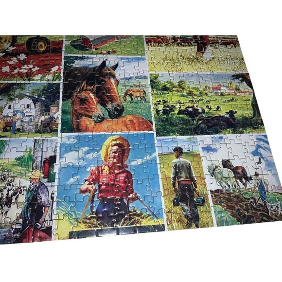Masterpiece 1000 piece Puzzle "Farmland Collage" - Picture 4 of 11